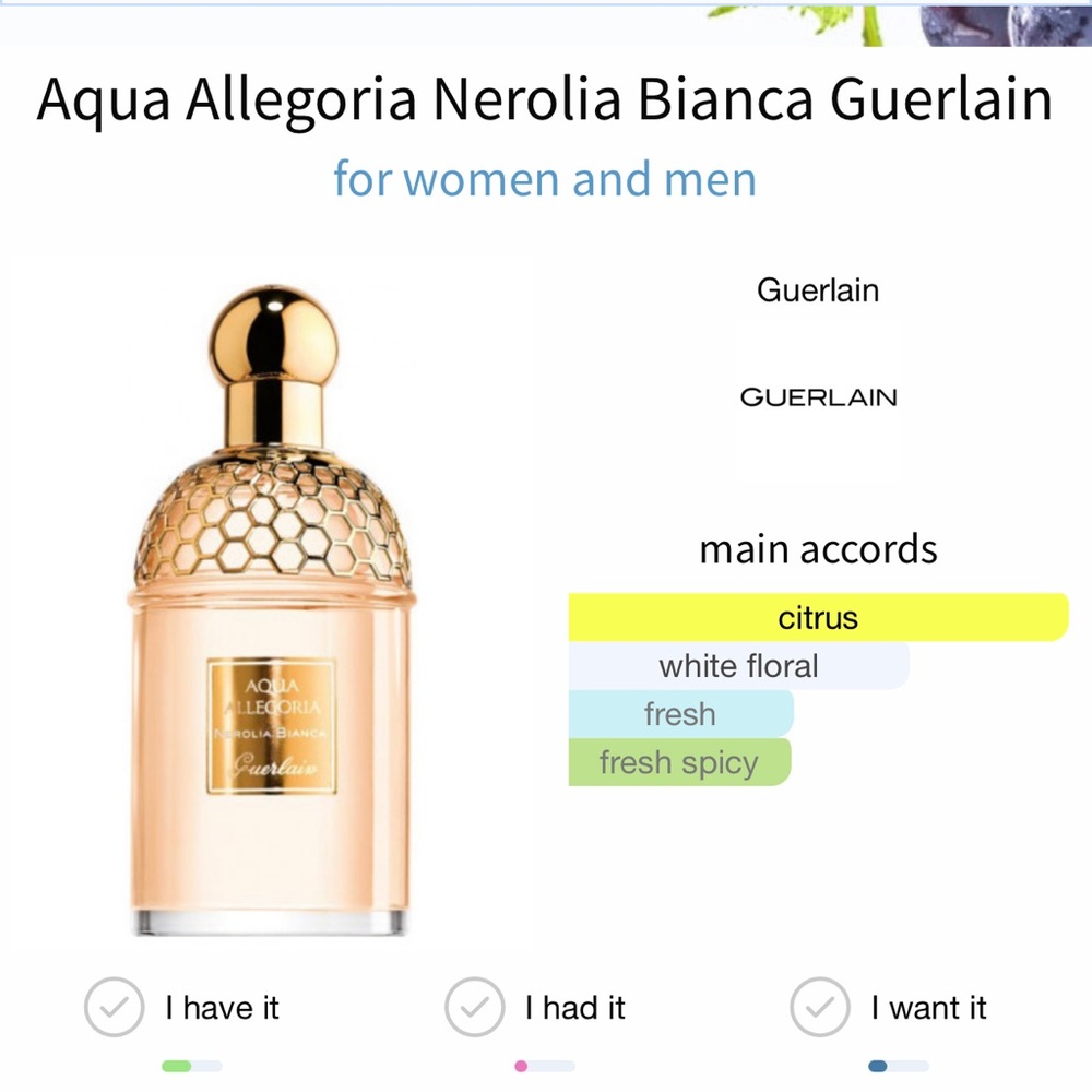 Guerlain Acqua neroli